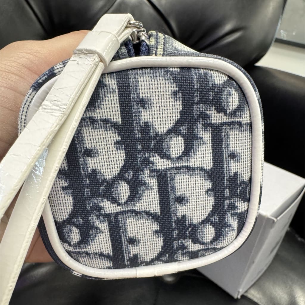 Dior Trotter Makeup Pouch - blue / Trotter / makeup pouch