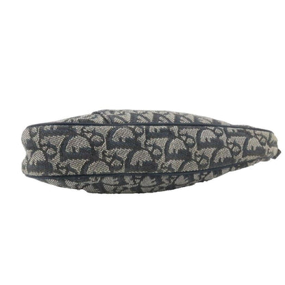 Dior Vintage Trotter Navy Saddle Bag - Canvas( + 1) / Saddle Bag