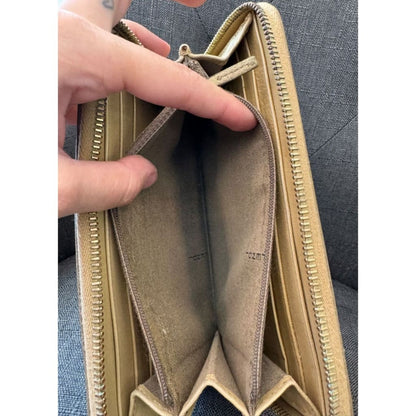 FENDI Gold Zippy Wallet (MSRP $850 + ) - Gold / Zip-Around