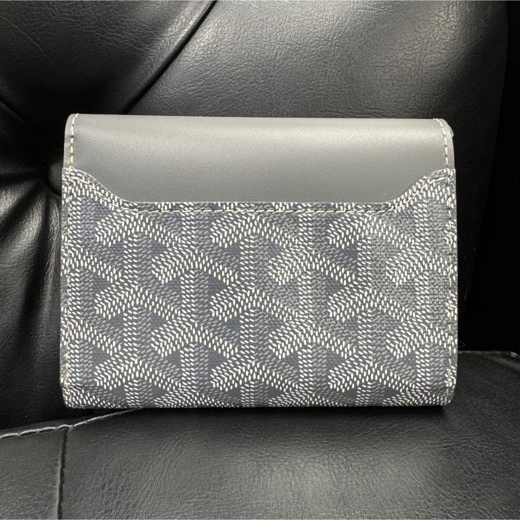 Goyard Saint-Gabriel Wallet NWOB - grey / leather