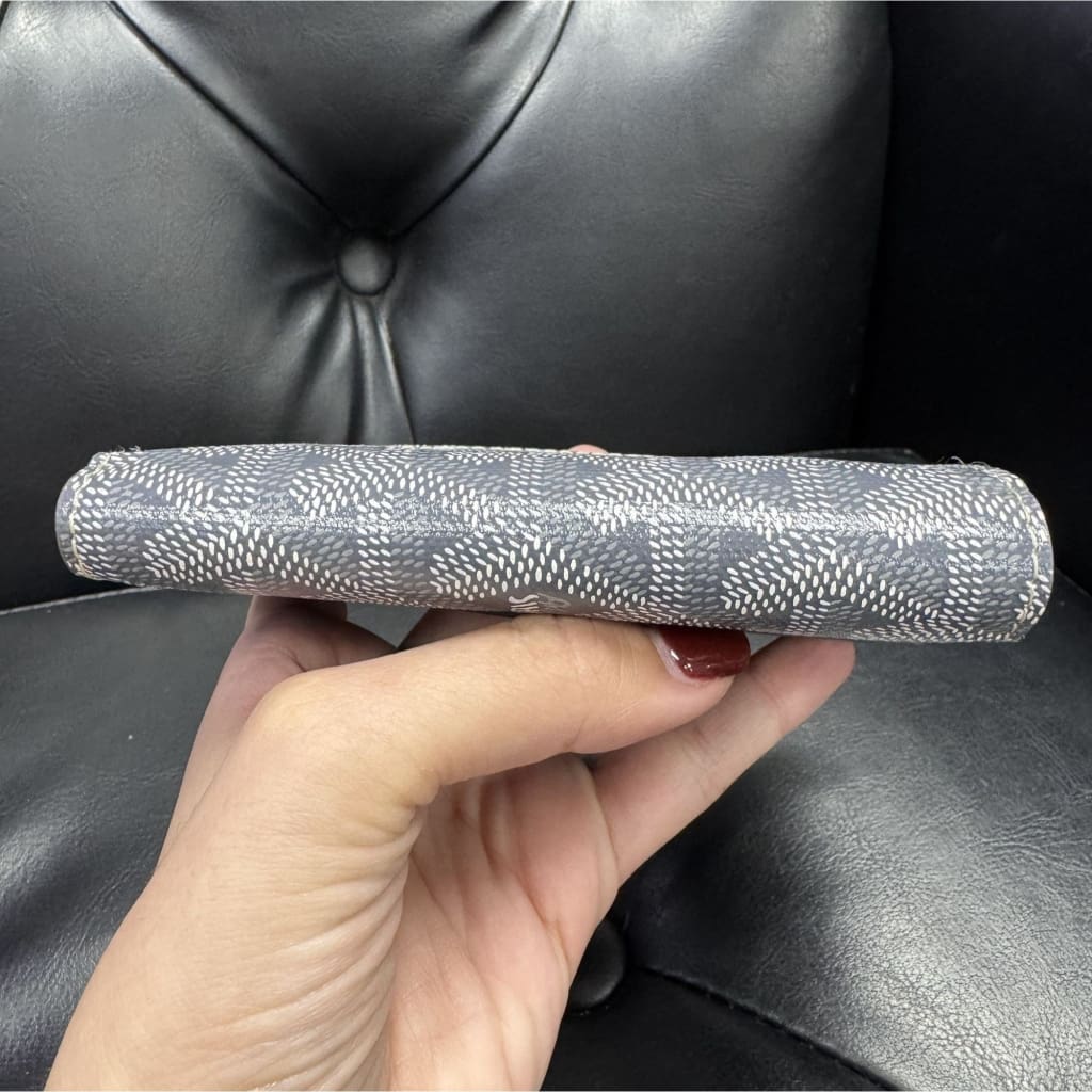 Goyard Saint-Gabriel Wallet NWOB - grey / leather