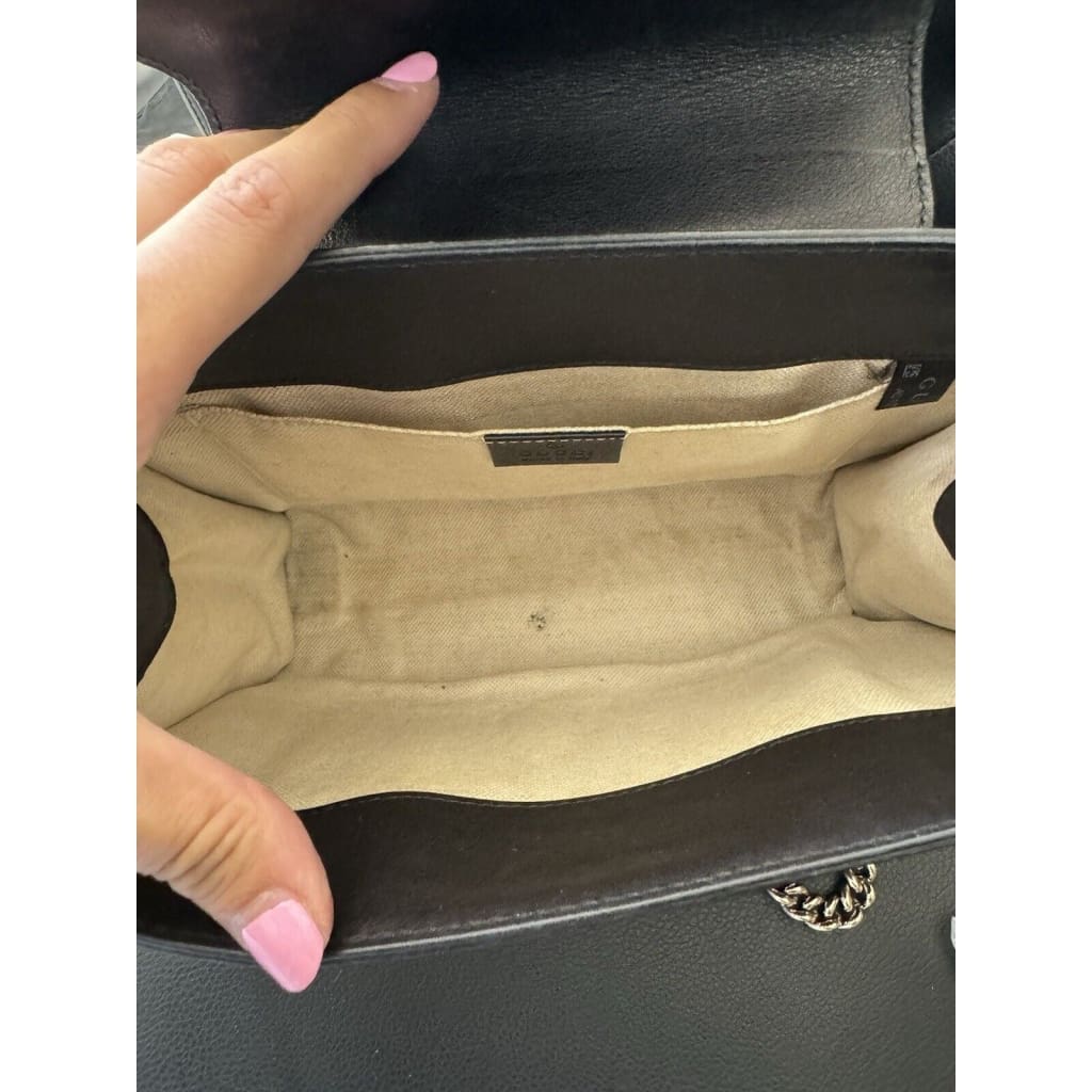 Gucci Emily Chain Flap Bag - Small / Leather( + 1) / Shoulder Bag