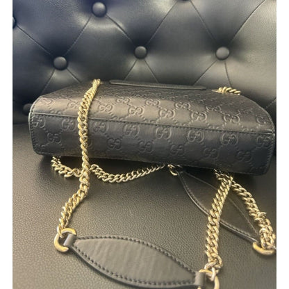 Gucci Emily Chain Flap Bag - Small / Leather( + 1) / Shoulder Bag