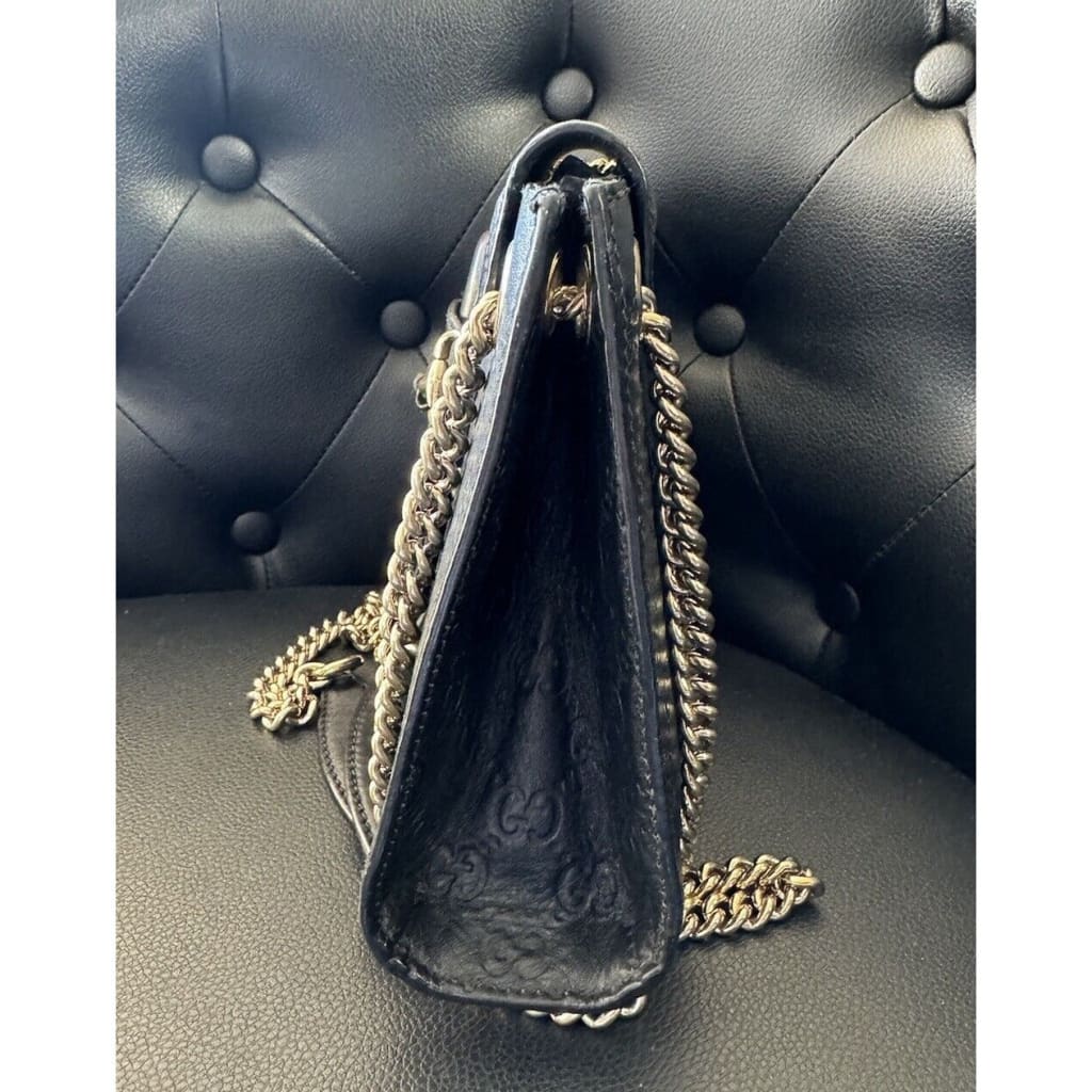 Gucci Emily Chain Flap Bag - Small / Leather( + 1) / Shoulder Bag