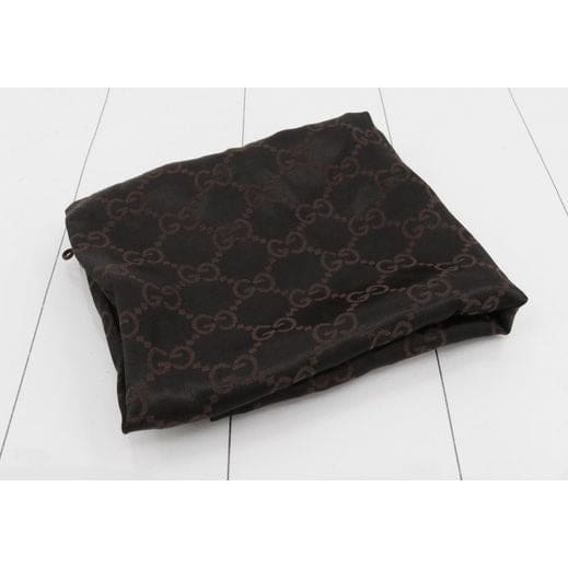 Gucci GG Canvas Jackie Hobo Chain Shoulder Bag - black / canvas / bag