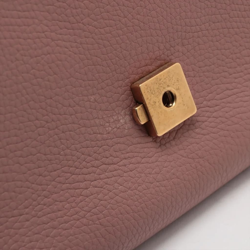 Gucci GG Marmont Top Handle Bag Leather Rose Pink - Pink / Leather / Top Handle