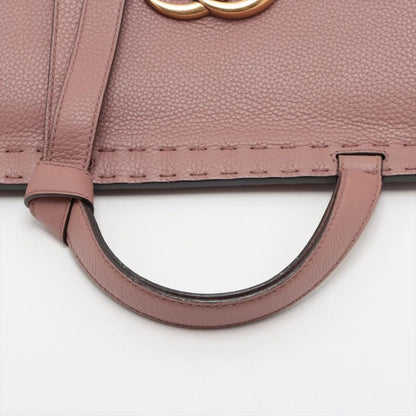 Gucci GG Marmont Top Handle Bag Leather Rose Pink - Pink / Leather / Top Handle