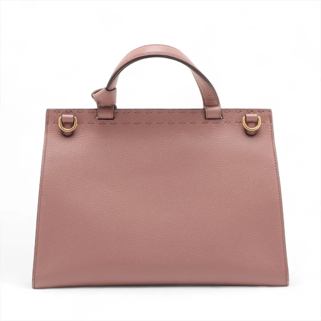 Gucci GG Marmont Top Handle Bag Leather Rose Pink - Pink / Leather / Top Handle