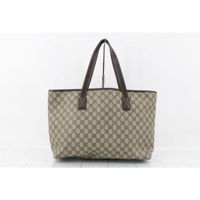 Gucci GG Supreme Canvas Tote Bag - grey / Coated Canvas / tote