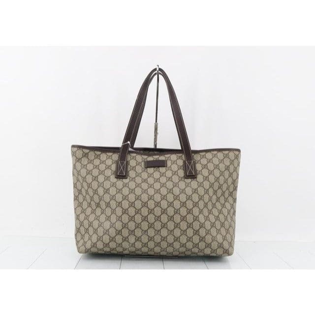 Gucci GG Supreme Canvas Tote Bag - grey / Coated Canvas / tote