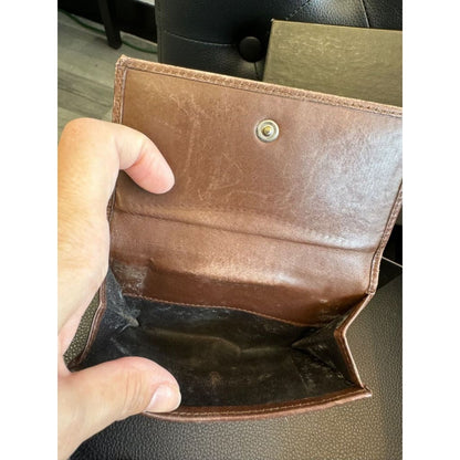 GUCCI GG Wallet w/ Original box & COA (MSRP $800 + ) - Brown / canvas / Bifold