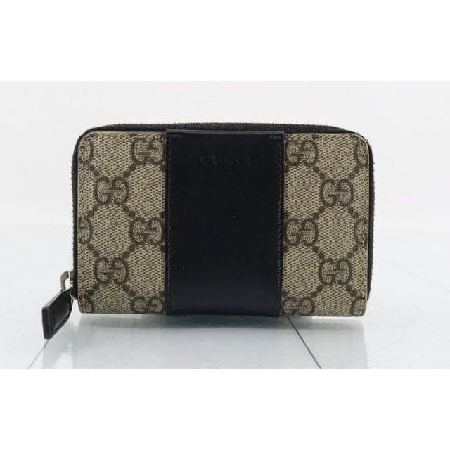 Gucci GG Zippy Compact Wallet w/ Box and Dustbag - black / Leather / wallet
