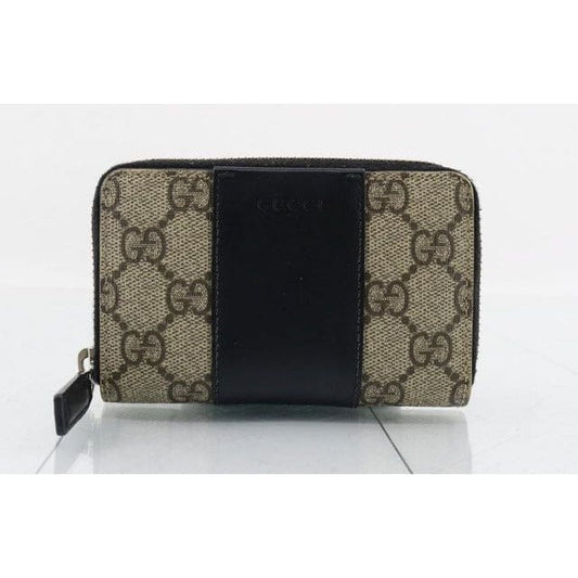 Gucci GG Zippy Compact Wallet w/ Box and Dustbag - black / Leather / wallet