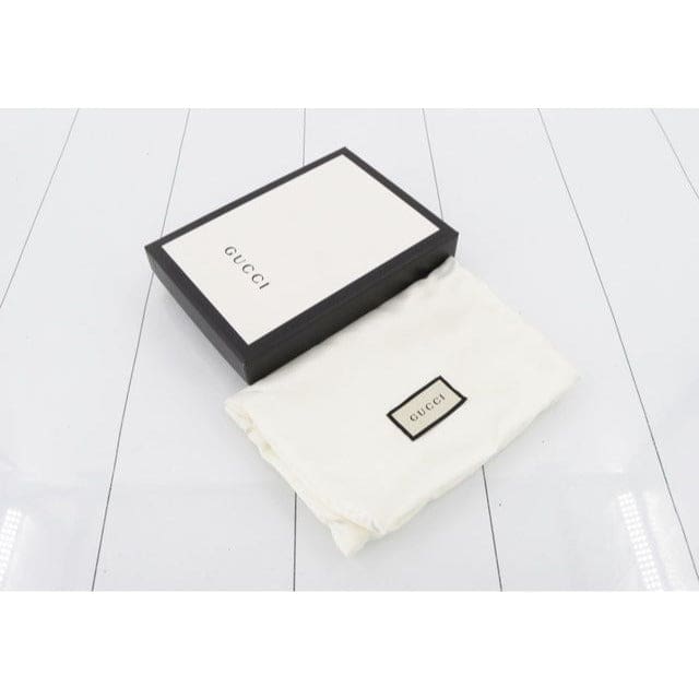 Gucci GG Zippy Compact Wallet w/ Box and Dustbag - black / Leather / wallet