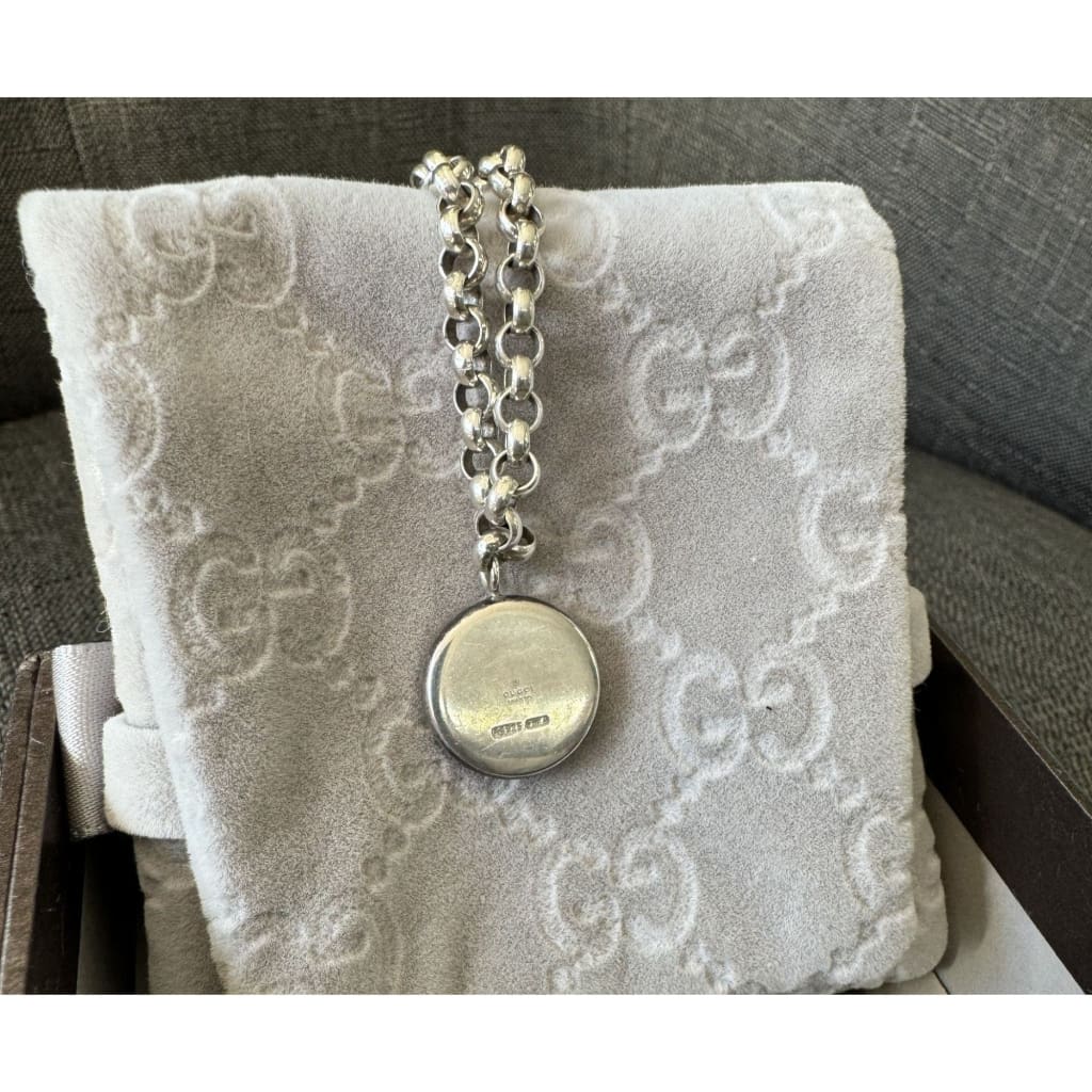 Gucci ’Made in Italy’.925 Silver Necklace With Box and Dustbag - Silver / Sterling Silver / chain