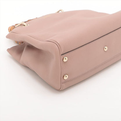 Gucci Small Bamboo Shopper Tote 2-way Leather Bag - tan / leather / top handle bag