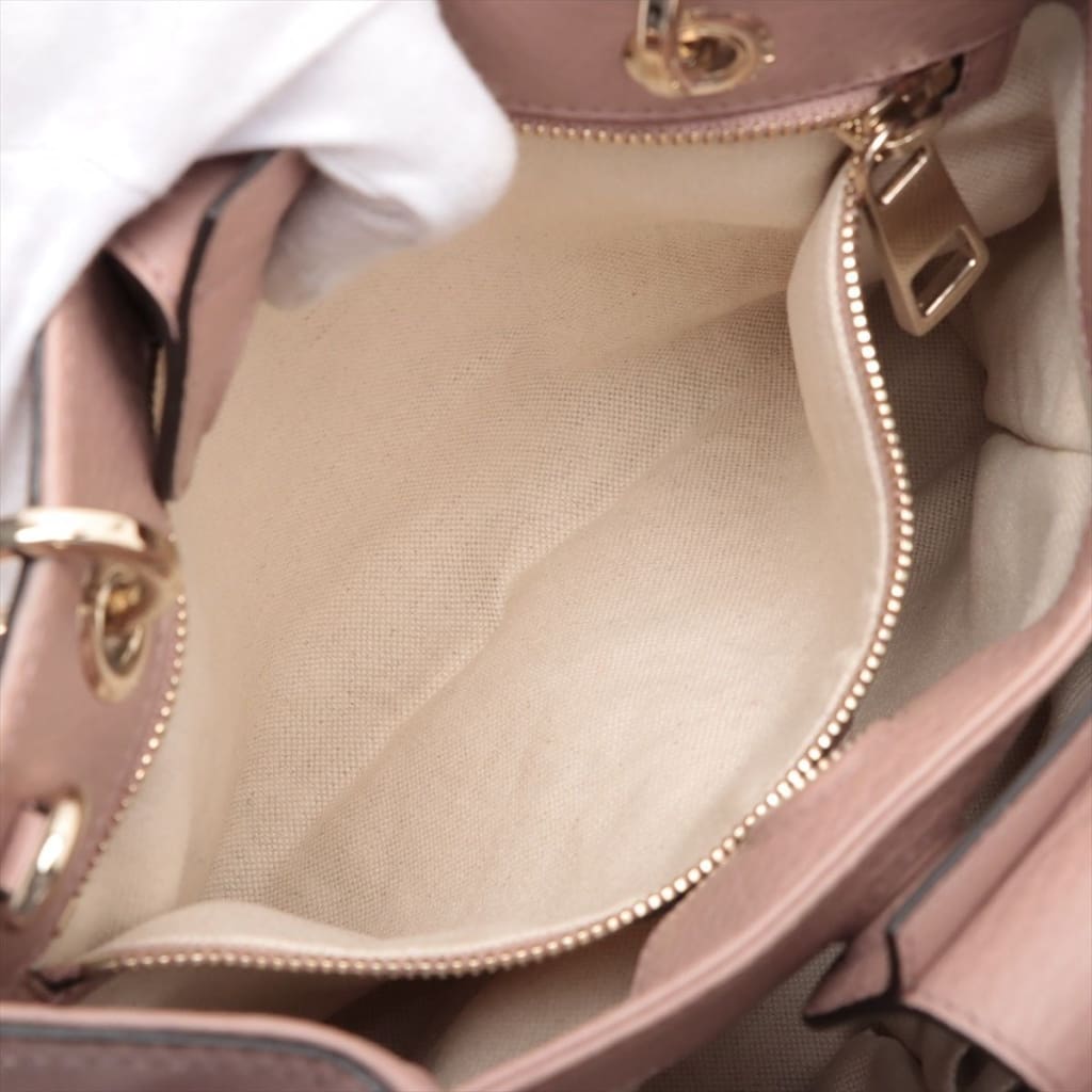 Gucci Small Bamboo Shopper Tote 2-way Leather Bag - tan / leather / top handle bag