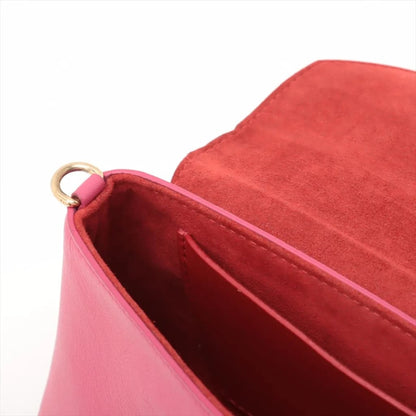 Louis Vuitton Bi-color Love Note Crossbody Bag Red/Pink - red / Leather / crossbody