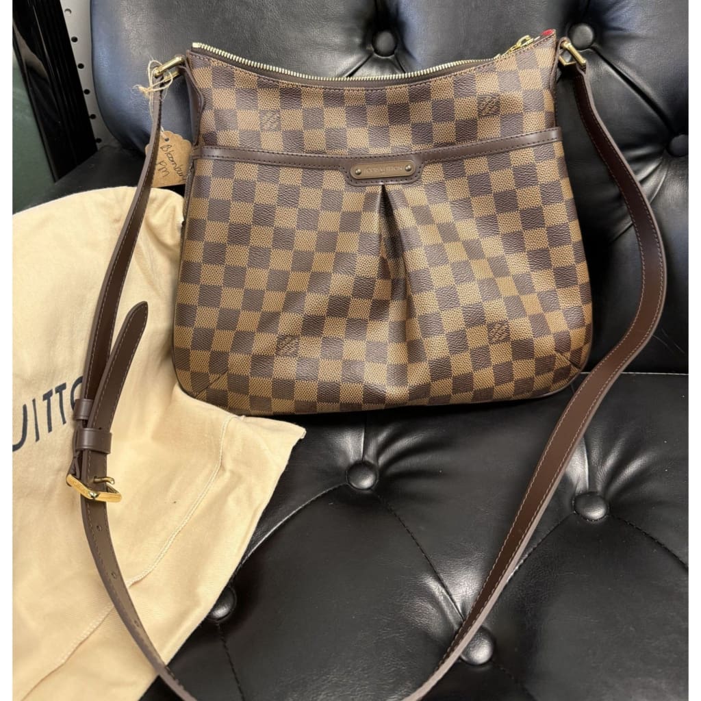 LOUIS VUITTON Bloomsbury PM Damier Ebene Crossbody - PM / brown / coated canvas