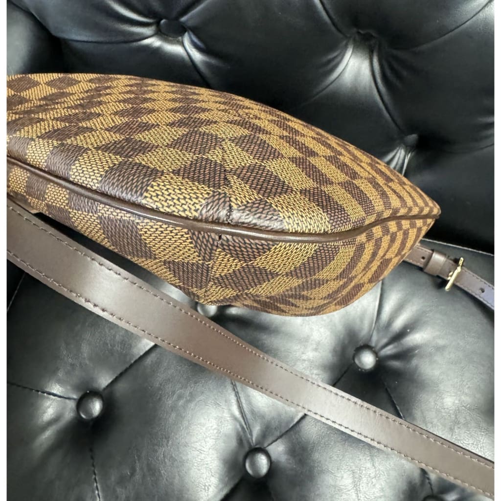 LOUIS VUITTON Bloomsbury PM Damier Ebene Crossbody - PM / brown / coated canvas