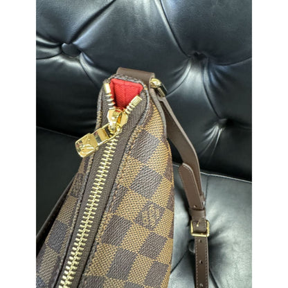 LOUIS VUITTON Bloomsbury PM Damier Ebene Crossbody - PM / brown / coated canvas