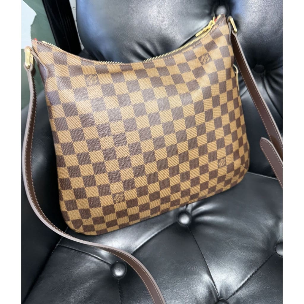 LOUIS VUITTON Bloomsbury PM Damier Ebene Crossbody - PM / brown / coated canvas