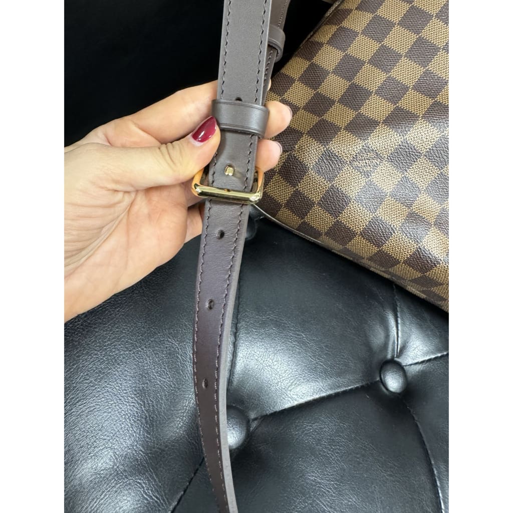 LOUIS VUITTON Bloomsbury PM Damier Ebene Crossbody - PM / brown / coated canvas