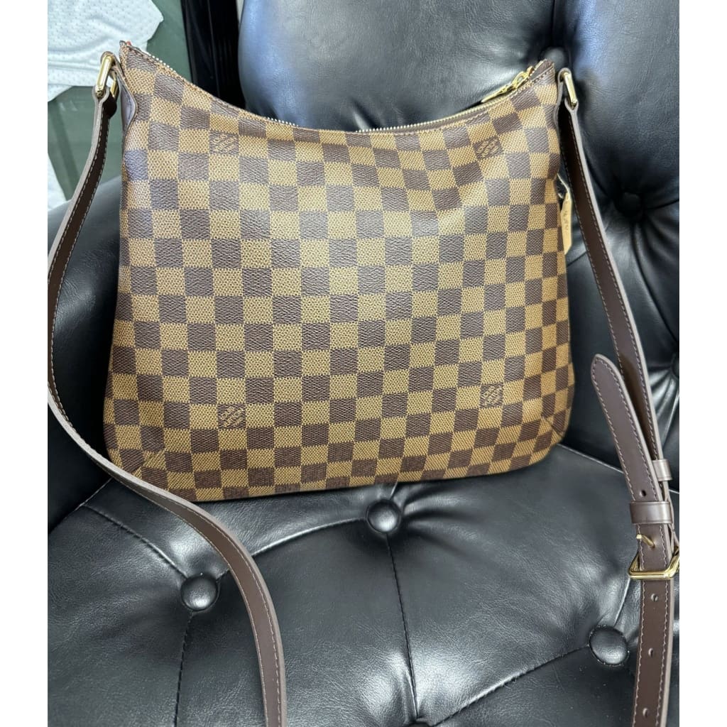 LOUIS VUITTON Bloomsbury PM Damier Ebene Crossbody - PM / brown / coated canvas