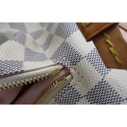 Louis Vuitton Damier Azur Speron Backpack - white / Leather / backpack