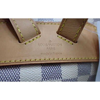 Louis Vuitton Damier Azur Speron Backpack - white / Leather / backpack