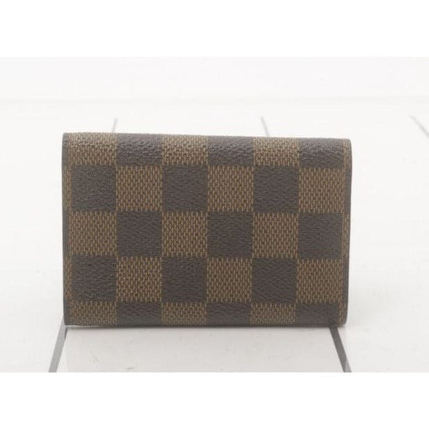 Louis Vuitton Damier Ebene 6 Key Case - brown / Coated Canvas / key case