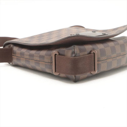 Louis Vuitton Damier Ebene Brooklyn PM Crossbody Bag - brown / Coated Canvas / Crossbody