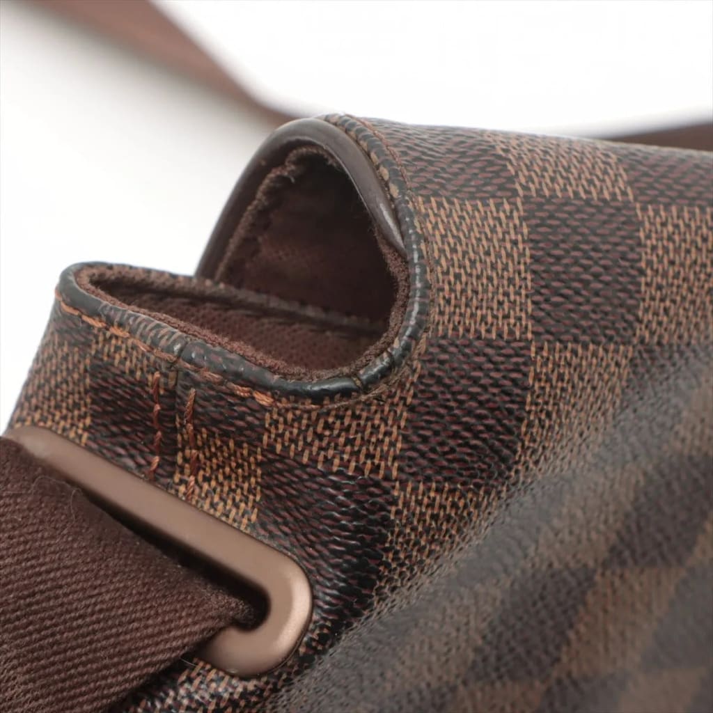 Louis Vuitton Damier Ebene Brooklyn PM Crossbody Bag - brown / Coated Canvas / Crossbody