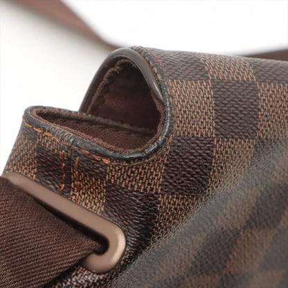 Louis Vuitton Damier Ebene Brooklyn PM Crossbody Bag - brown / Coated Canvas / Crossbody