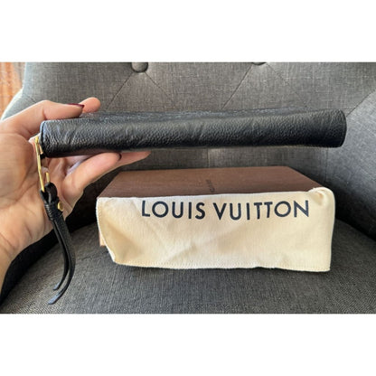 LOUIS VUITTON Empreinte Black Leather Zippy Wallet With Box and Dustbag - Long Wallet / black / leather