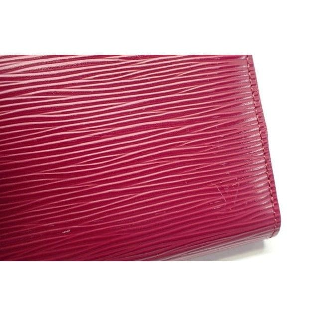 Louis Vuitton Epi Leather Zippy Coin Purse in Fuchsia - fuchsia / leather / zippy wallet