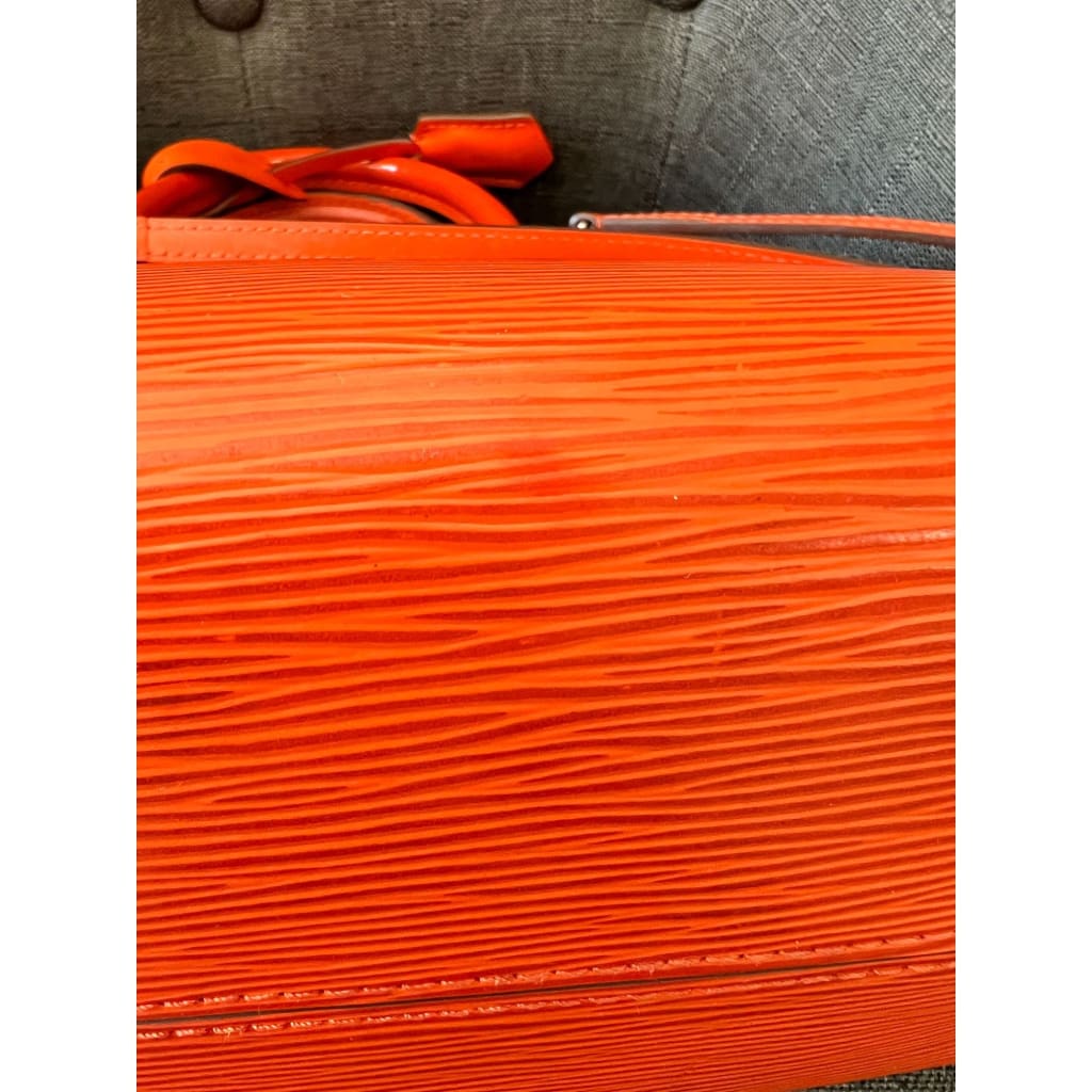 LOUIS VUITTON Epi Orange Marly BB 2 Way Bag - BB / orange / leather