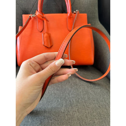 LOUIS VUITTON Epi Orange Marly BB 2 Way Bag - BB / orange / leather