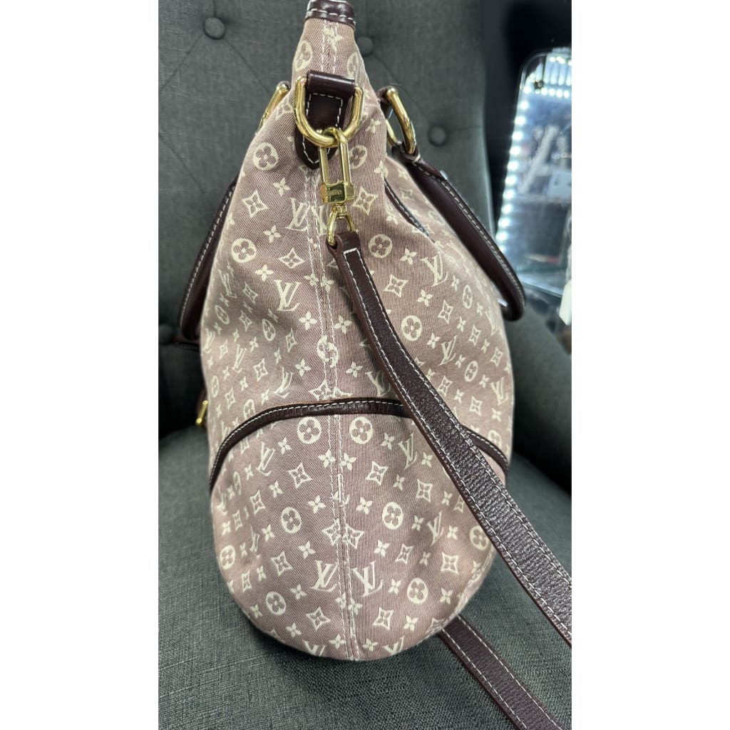 Louis Vuitton Idylle Elegie Sepia Mini Lin Bag (MSRP $2,650) - Medium / Leather / Top Handle Bag