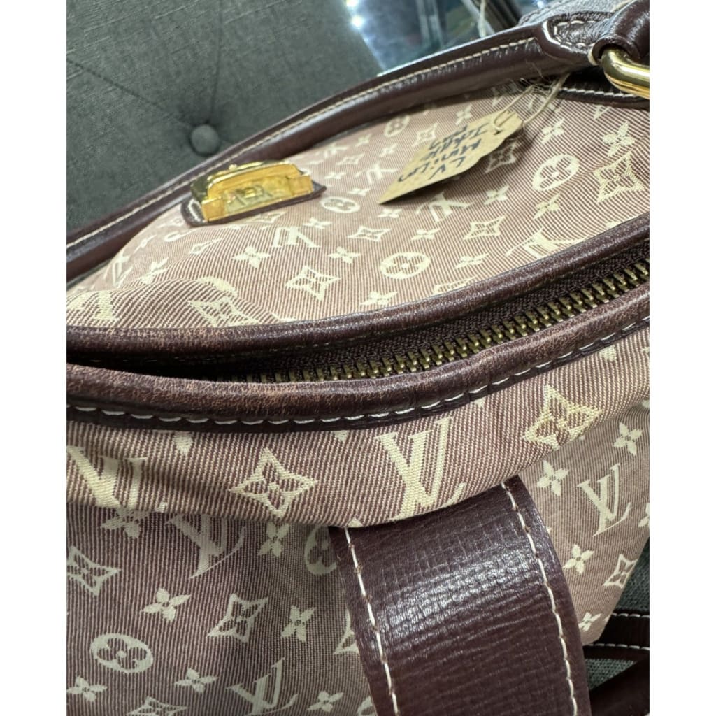 Louis Vuitton Idylle Elegie Sepia Mini Lin Bag (MSRP $2,650) - Medium / Leather / Top Handle Bag