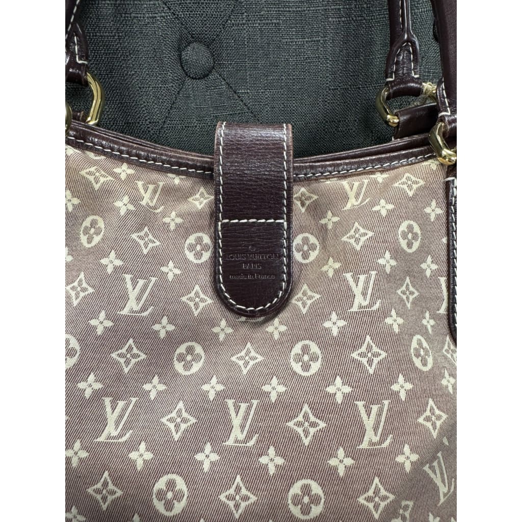 Louis Vuitton Idylle Elegie Sepia Mini Lin Bag (MSRP $2,650) - Medium / Leather / Top Handle Bag