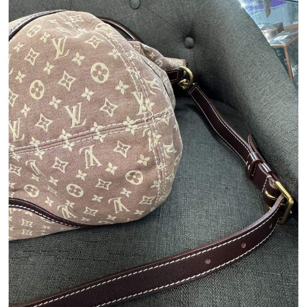 Louis Vuitton Idylle Elegie Sepia Mini Lin Bag (MSRP $2,650) - Medium / Leather / Top Handle Bag