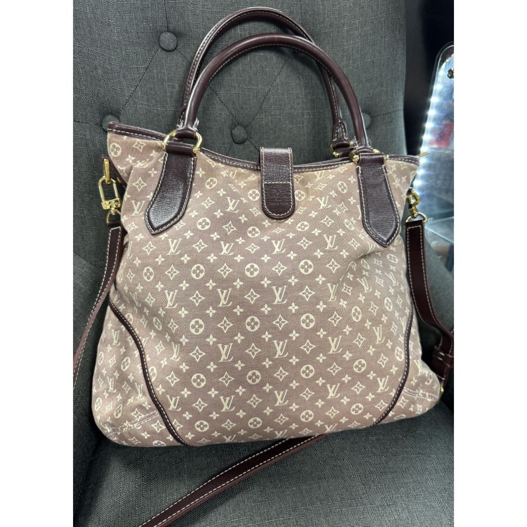 Louis Vuitton Idylle Elegie Sepia Mini Lin Bag (MSRP $2,650) - Medium / Leather / Top Handle Bag