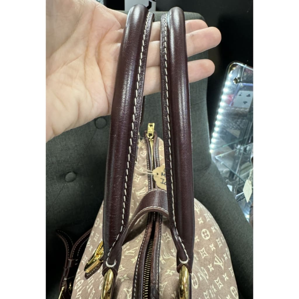 Louis Vuitton Idylle Elegie Sepia Mini Lin Bag (MSRP $2,650) - Medium / Leather / Top Handle Bag