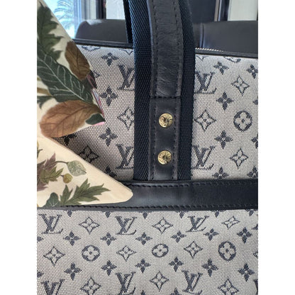 Louis Vuitton Josephine GM Navy Shoulder Bag - navy / canvas / Shoulder Bag