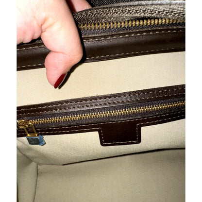 LOUIS VUITTON Josephine Mini Lin PM Beige Canvas Bag (MSRP $1000 + ) - Mini / Leather / Top Handle Bag