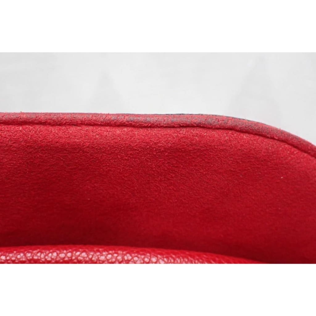 Louis Vuitton Monogram Alma Bag Into Bag Brown/Red - brown / Leather / top handle bag