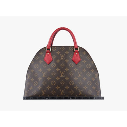 Louis Vuitton Monogram Alma Bag Into Bag Brown/Red - brown / Leather / top handle bag