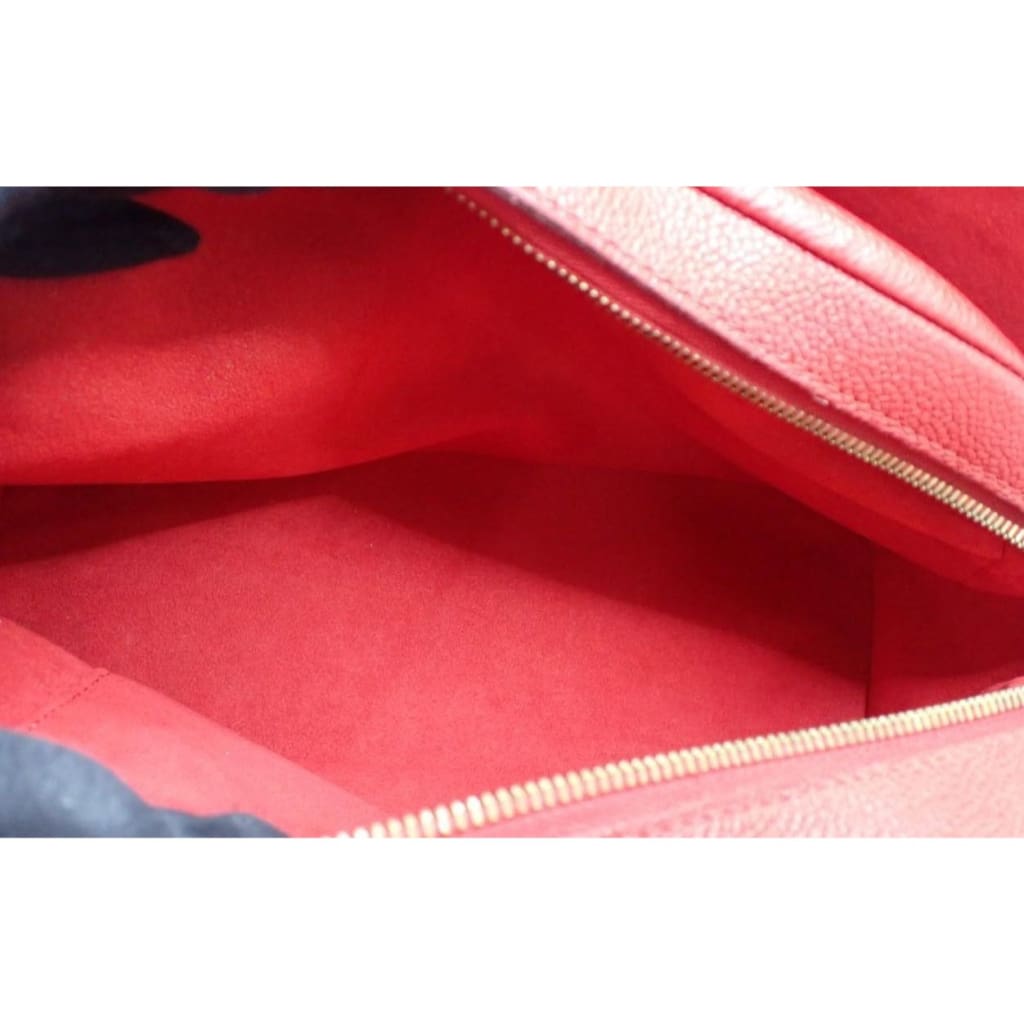 Louis Vuitton Monogram Alma Bag Into Bag Brown/Red - brown / Leather / top handle bag