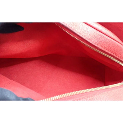 Louis Vuitton Monogram Alma Bag Into Bag Brown/Red - brown / Leather / top handle bag